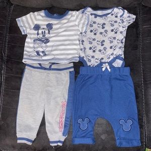 Mickey mouse baby outfit
